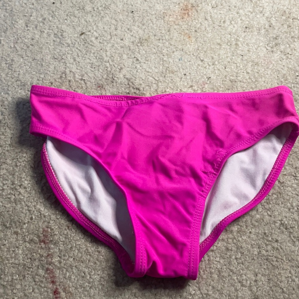 Hot pink swimsuit bottoms